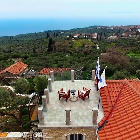 Villa Somatiana- Traditional Stone House , West Mani Thalámai Kültér fotó