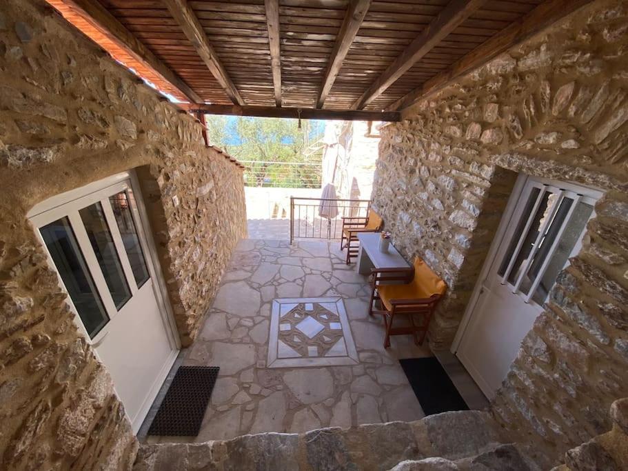 Villa Somatiana- Traditional Stone House , West Mani Thalámai Kültér fotó