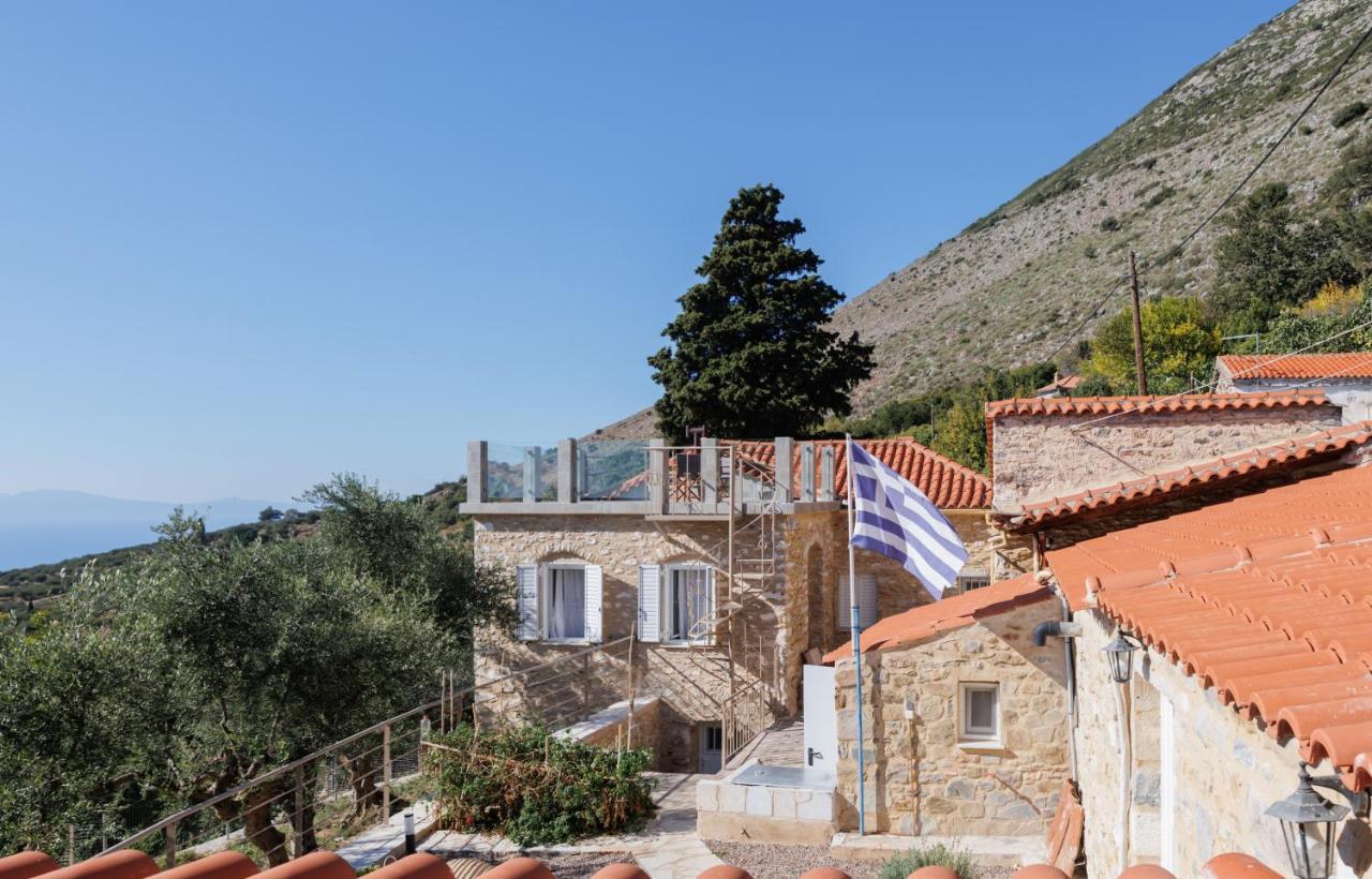 Villa Somatiana- Traditional Stone House , West Mani Thalámai Kültér fotó