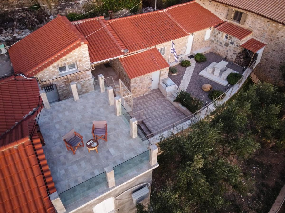 Villa Somatiana- Traditional Stone House , West Mani Thalámai Kültér fotó