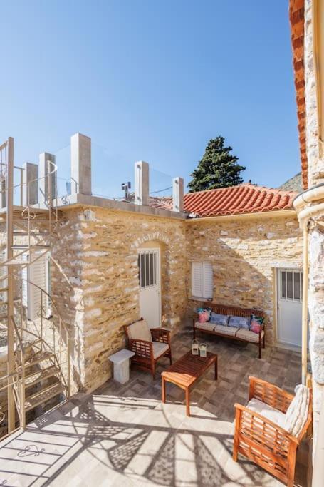 Villa Somatiana- Traditional Stone House , West Mani Thalámai Kültér fotó